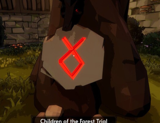 Forest trial rune encounter — a good reminder to leave room for surprises