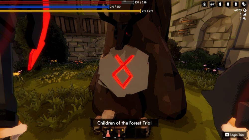 Fell & Sell forest trial statue, a reminder to inspect risks before interacting