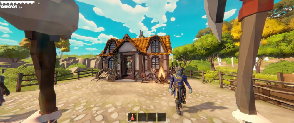 Current version context image showing the player shop area